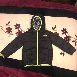 The north face Jacket reversible for children